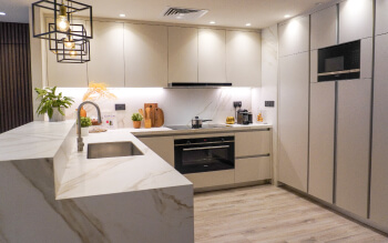 Luxurious Neutral Kitchen